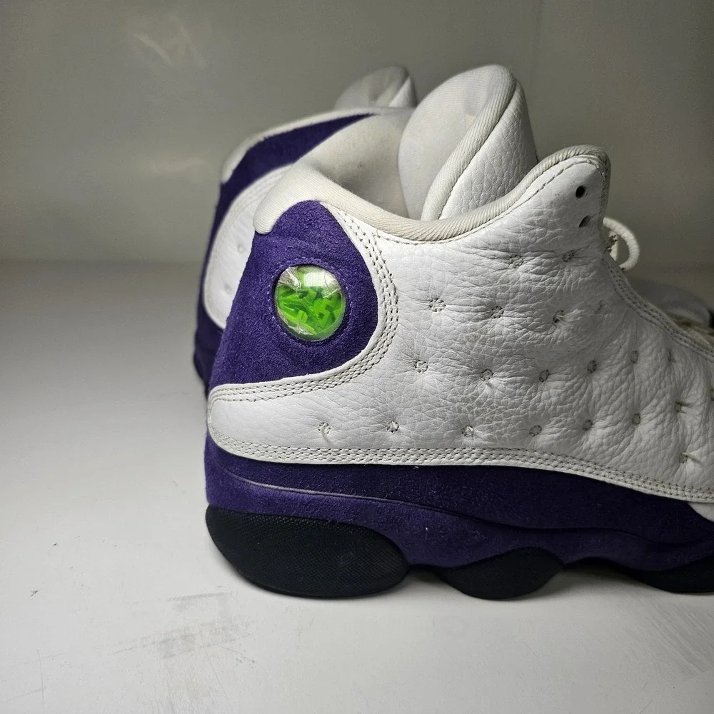 Air Jordan 13 Retro Lakers Purple Suede Size 12